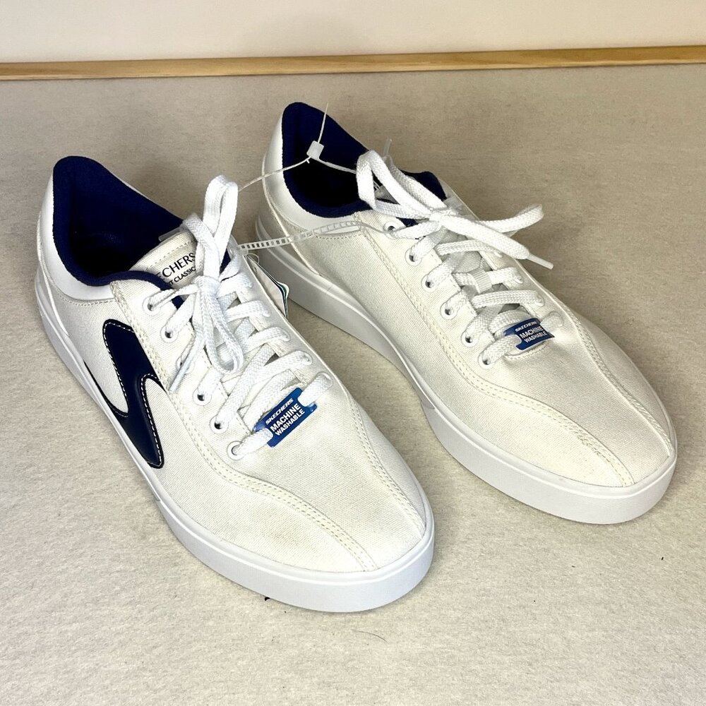 Skechers Court & Classics * Size 11M * Canvas Upper / Vegan * Machine Washable
